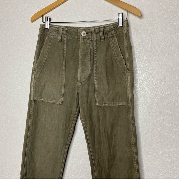 AMO Army Pant Gray Green size 24 - Picture 3 of 14